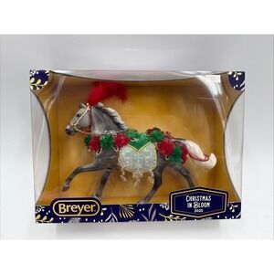 Breyer - 2025 Holiday Horse - "Christmas in Bloom" - Traditional Size New In Box